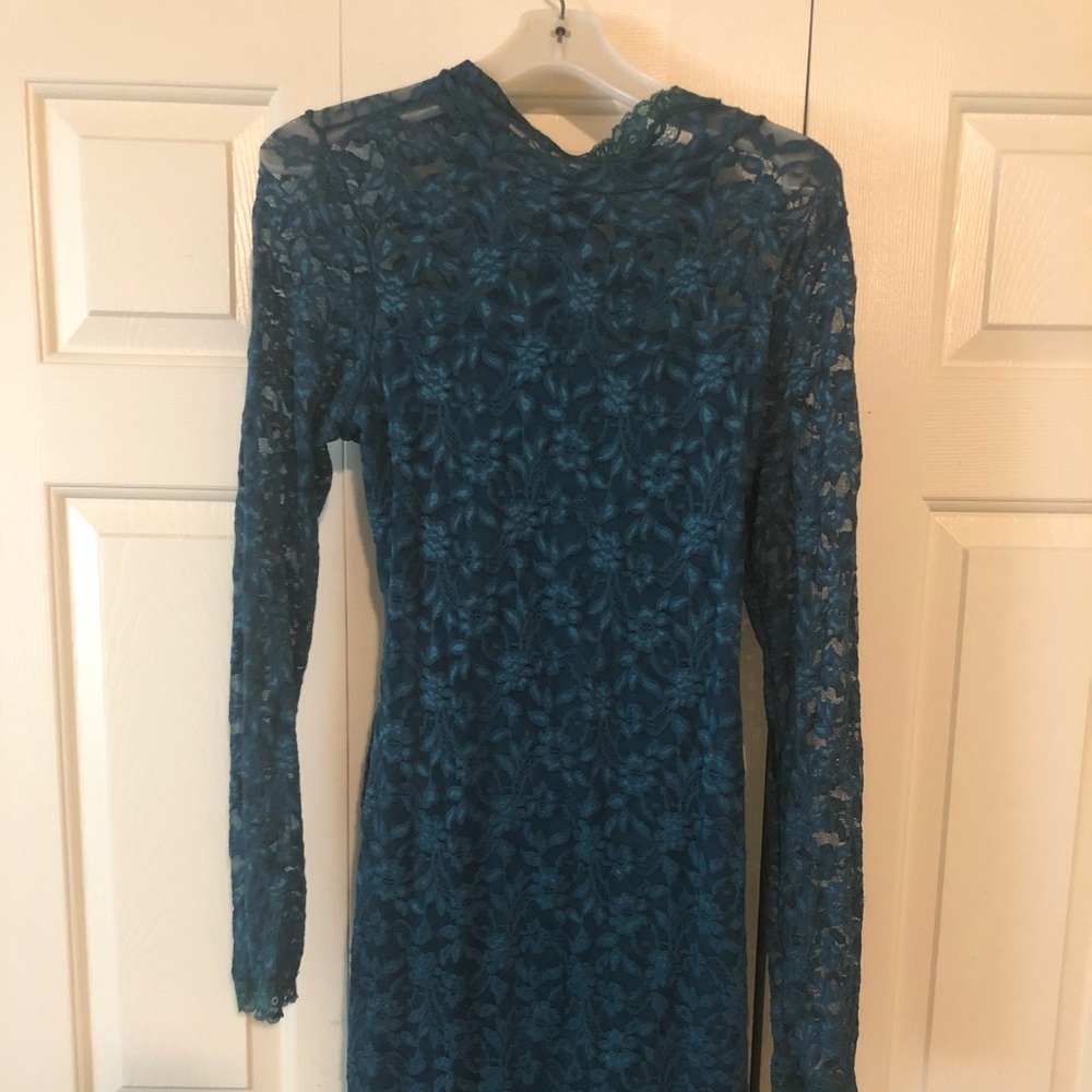 Green Lace Dress
